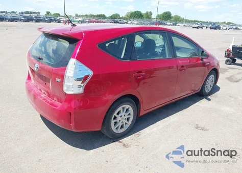 2012 Toyota Prius V Two from USA, damaged, VIN JTDZN3EU5C3168807